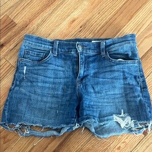 PISTOLA JEANS denim cutoff shorts 28